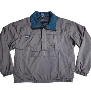 Vintage Windbreaker Pullover Jacket Men's Large GolfWear Etonic Waterproof